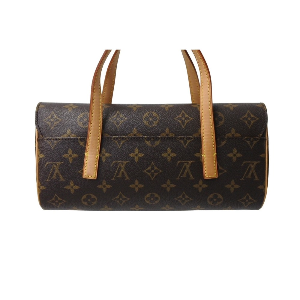 Louis Vuitton handbag brown logo Sonatine Monogram